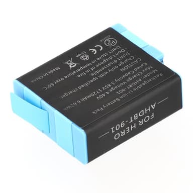 Akku GoPro Hero 12 11 10 9 3.85V 1720mAh AHDBT-901 vaihtoakku
