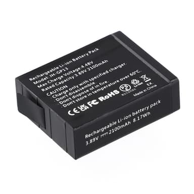 GoPro Hero 13 3.89V 2100mAh JH-GP13 vaihtoakku akku