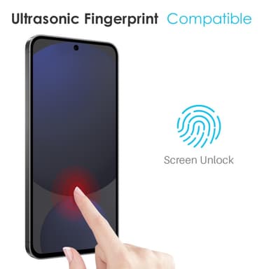 NORTHJO Samsung Galaxy S25+ TPU-suojakuori + Karkaistu lasikalvo + Kameran linssinsuoja