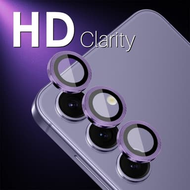 NORTHJO Samsung Galaxy S25 Karkaistu Lasi Kameran Linssinsuoja
