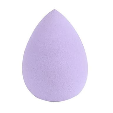 2 kpl Makeup Sponge Blender Teardrop Beauty Egg Cleansing Puff Skin Care - Vaalea violetti