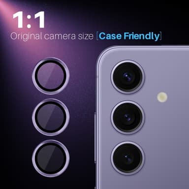 NORTHJO Samsung Galaxy S25 Karkaistu Lasi Kameran Linssinsuoja