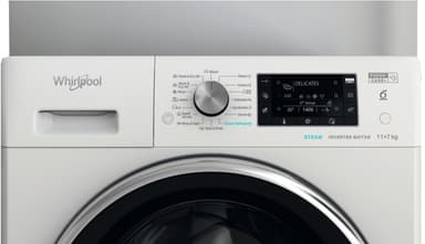 Whirlpool kuivaava pyykinpesukone FFWDD 1176258 BCV EE (11/7 kg)