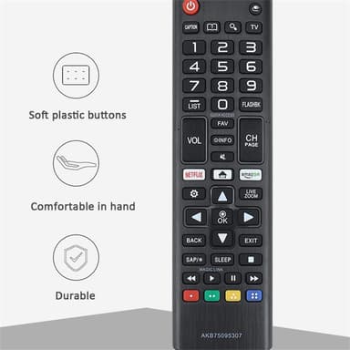Kaukosäätimen vaihto AKB75095307 LG Smart TV:lle