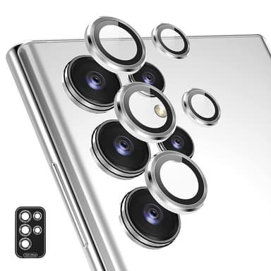 Samsung Galaxy S25 Ultra Kameran linssinsuoja ENKAY Metallirengaslinssikalvo