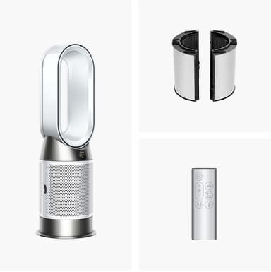Dyson Hot + Cool HP1 ilmanpuhdistin 544826-01 (valkoinen/hopea)