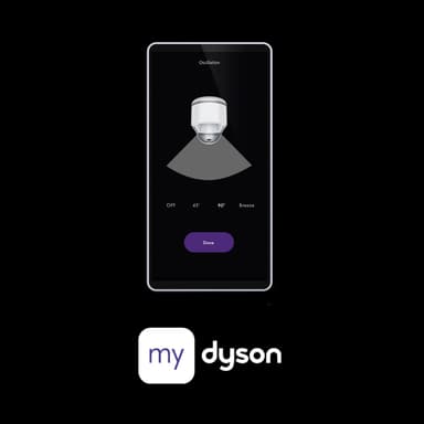 Dyson Hot + Cool HP1 ilmanpuhdistin 544826-01 (valkoinen/hopea)