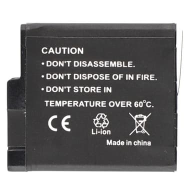 Akku GoPro Hero 7 6 5 3,85 V 1250 mAh AHDBT-501 601 701 vaihtoparistolle