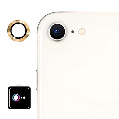iPhone 16e Kameran linssinsuoja ENKAY Hat-Prince Metallirengaslinssikalvo
