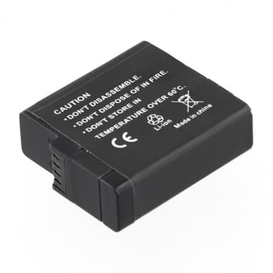 Akku GoPro Hero 7 6 5 3,85 V 1250 mAh AHDBT-501 601 701 vaihtoparistolle