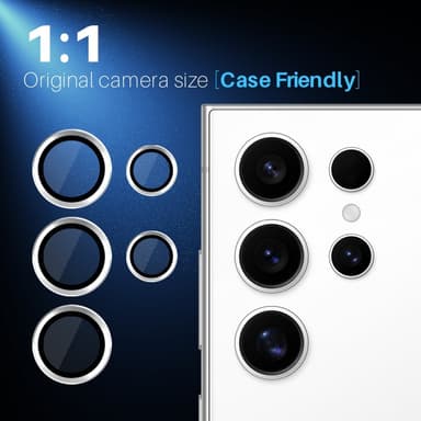 NORTHJO Samsung Galaxy S25 Ultra Karkaistu Lasi Kameran Linssinsuoja