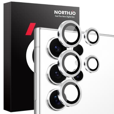 NORTHJO Samsung Galaxy S25 Ultra Karkaistu Lasi Kameran Linssinsuoja