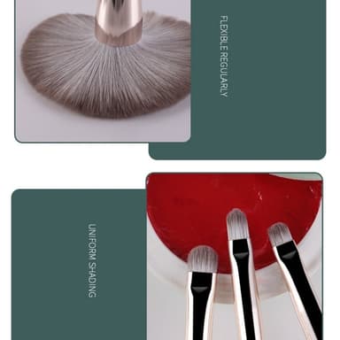 14 kpl meikkisivellinsarja Foundation Powder Concealer Harjat Harjapidike