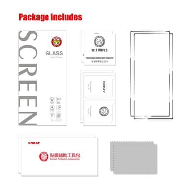 ENKAY Karkaistu lasi Samsung Galaxy S25 Ultra 2kpl