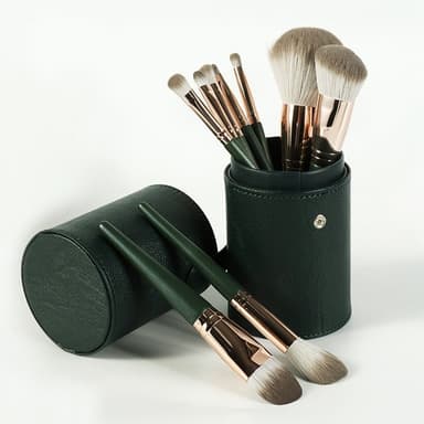 14 kpl meikkisivellinsarja Foundation Powder Concealer Harjat Harjapidike