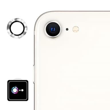 iPhone 16e Kameran linssinsuoja ENKAY Hat-Prince Metallirengaslinssikalvo