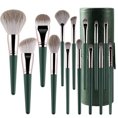 14 kpl meikkisivellinsarja Foundation Powder Concealer Harjat Harjapidike