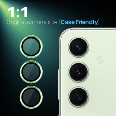 NORTHJO Samsung Galaxy S25 Karkaistu Lasi Kameran Linssinsuoja