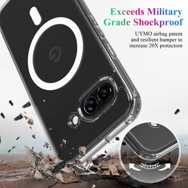 TPU Shell Case Google Pixel 9a MagSafe