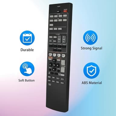 Kaukosäätimen vaihto Yamaha Audio/Video -vastaanottimelle RAV521