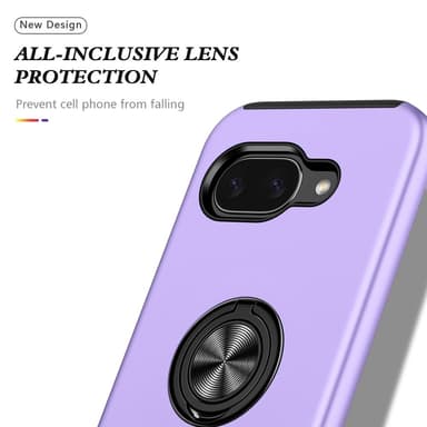 Google Pixel 9A sormenrengasjalustan hybridikotelo