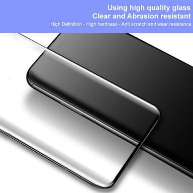 IMAK Pro+ Xiaomi Redmi Note 14 Pro+ 5G Full Coverage Tempered Glass Black