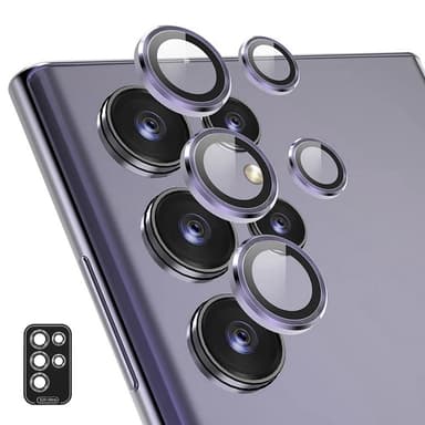 Samsung Galaxy S25 Ultra Kameran linssinsuoja ENKAY Metallirengaslinssikalvo