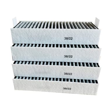 Neljän pakkauksen hupun suodattimet, jotka ovat yhteensopivat Bosch HEZ9VRCR0 17004805 kanssa