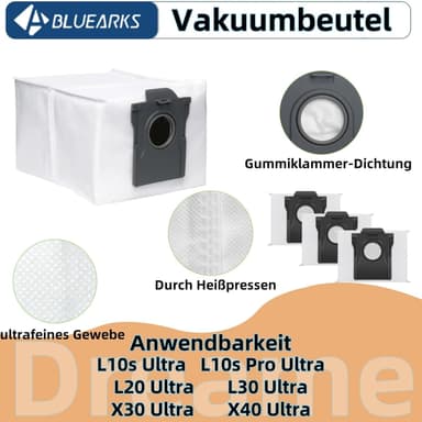 Lisävarusteet Dreame X40 Ultra/L40 Ultra Robot Vacuum