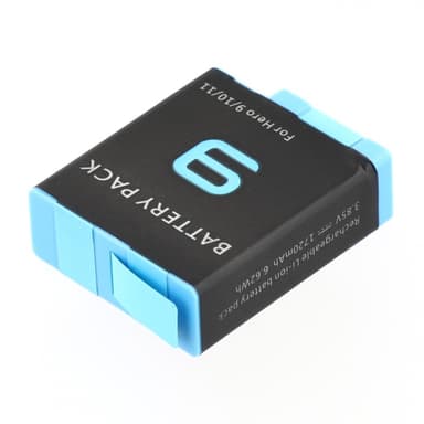 Akku GoPro Hero 12 11 10 9 3.85V 1720mAh AHDBT-901 vaihtoakku