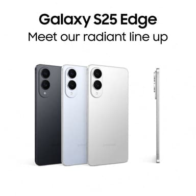 Samsung Galaxy S25 Edge 5G älypuhelin 12/256 GB (Titanium Icyblue)