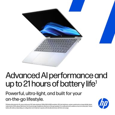 HP OmniBook 5 14 Snap-8C/16/512/OLED 14" Copilot+ PC kannettava