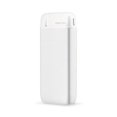 Forever Powerbank 10000 mAh TB-100M, valkoinen