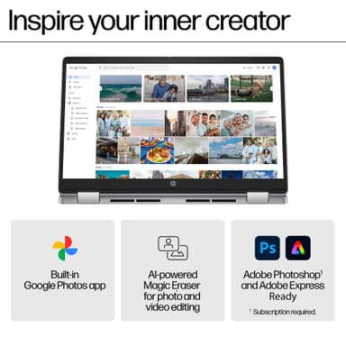 HP Chromebook x360 14 i3-N305/8/128/IPS 14” kannettava