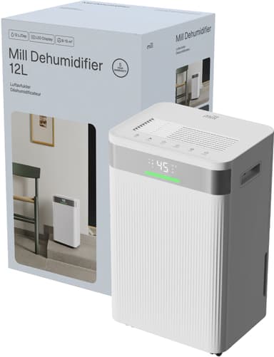 Mill ilmankuivain MDH12 (valkoinen)