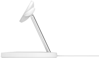Belkin BoostCharge Pro 3-in-1 Qi2 langaton latausteline (valkoinen)