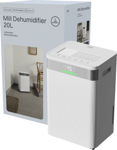 Mill ilmankuivain MDH20 (valkoinen)