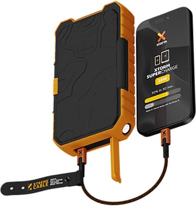 Xtorm Rugged 10 000 mAh Solar varavirtalähde