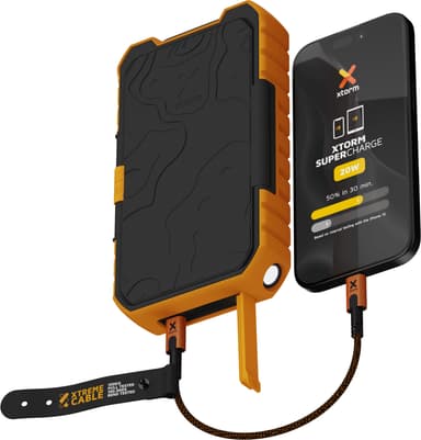 Xtorm Rugged 10 000 mAh Solar varavirtalähde