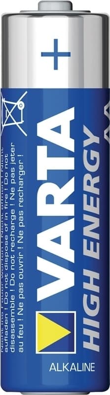 Varta Alkaliparisto AA 1.5 V High Energy 8-Monipakkaus