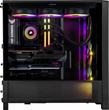 PCSpecialist Spectra 105 R7-9X3D/32/2TB/RX9070XT OC pelitietokone