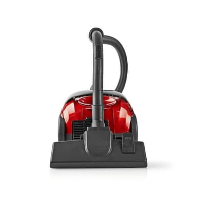 Nedis Pölynimuri | Pussillinen | 700 W | Pölykapasiteetti: 1.5 l | Yhdistelmäharja | Toimintasäde: 7 m | Hepa | Antrasiitti / Punainen