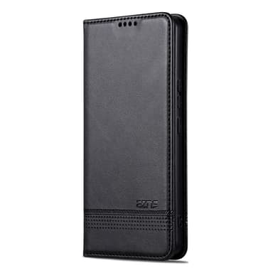 SKALO Xiaomi 15 Ultra 5G AZNS PU-Nahka Lompakkokotelo - Musta