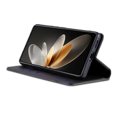 SKALO Xiaomi 15 Ultra 5G AZNS PU-Nahka Lompakkokotelo - Musta