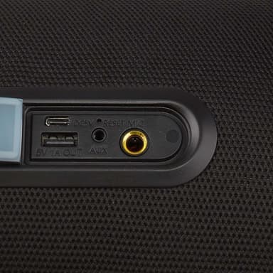 Nedis Bluetooth® Party Boombox | 9.5 tuntia | 2.1 | 120 W | Median toisto: AUX / USB | IPX5 | Linkitettävä | Kantokahva | Juhlavalot | Musta