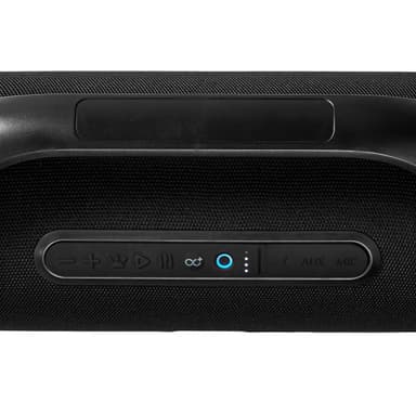 Nedis Bluetooth® Party Boombox | 9.5 tuntia | 2.1 | 120 W | Median toisto: AUX / USB | IPX5 | Linkitettävä | Kantokahva | Juhlavalot | Musta