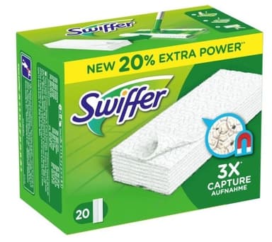 Swiffer kuivapuhdistusliinat, 20-pakkaus, 20-pack
