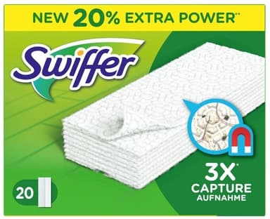 Swiffer kuivapuhdistusliinat, 20-pakkaus, 20-pack