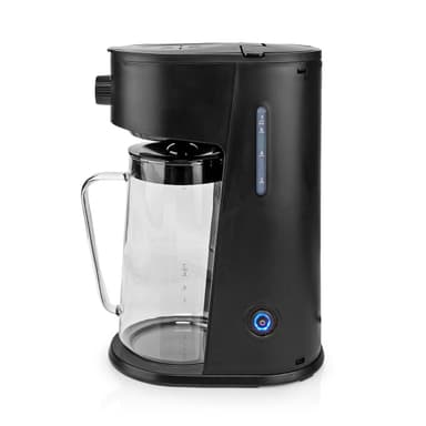 Nedis Jääkahvin & Jääteen Keitin | Kahvisuodatin | 2.5 l | 6 Kupit | Musta
