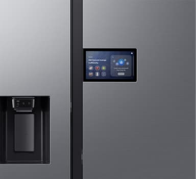 Samsung side-by-side jääkaappipakastin RS90F64EDTEF